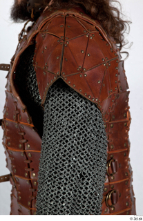  Photos Medieval Knight in leather armor 2 Leather armor Medieval armor mail servant upper body vest 0004.jpg